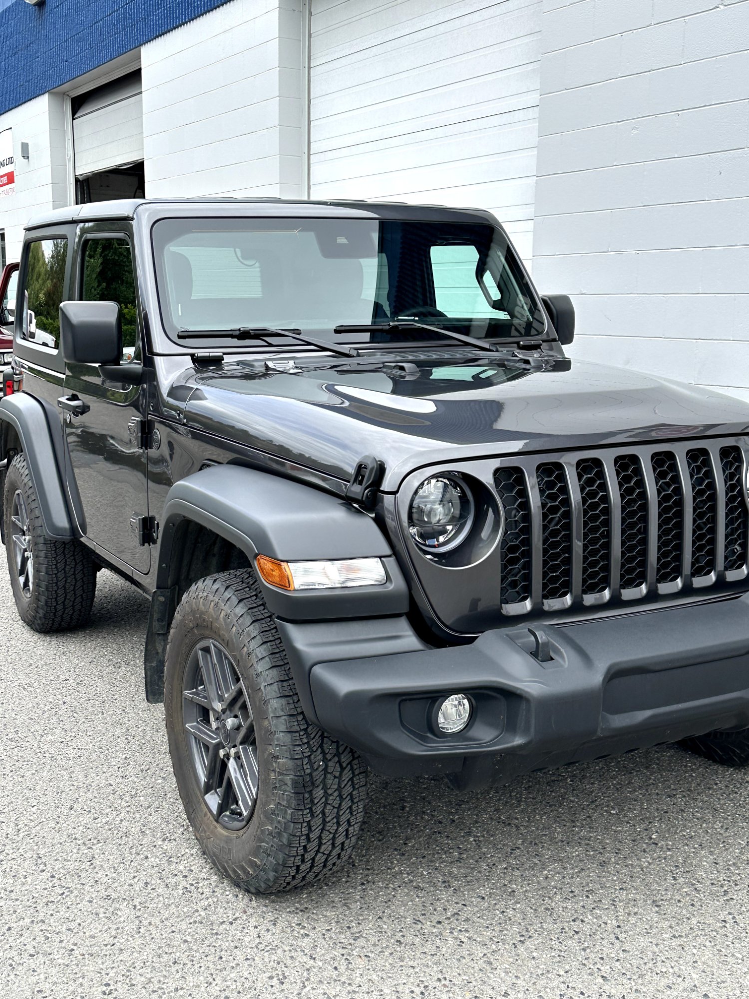 Jeep Wrangler with a finished Icon Rocklear coating, Kelowna
